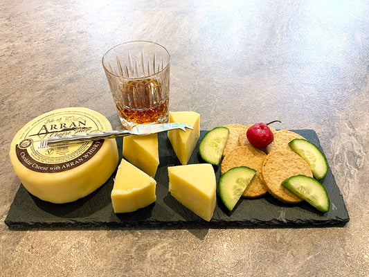 Isle of Arran Whisky Round Cheddar Truckle