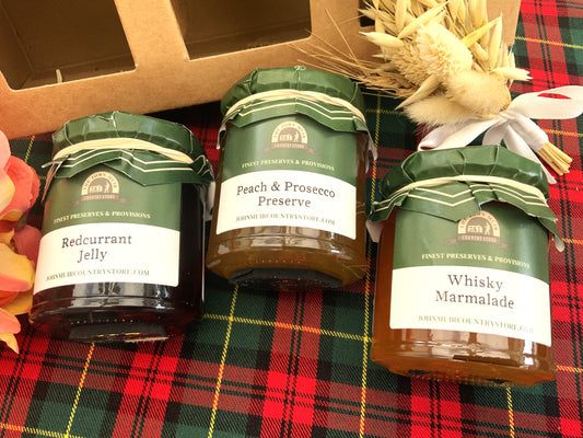 TRIO OF CHRISTMAS PARTY JARS
