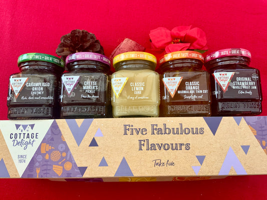 FIVE FABULOUS FLAVOURS
