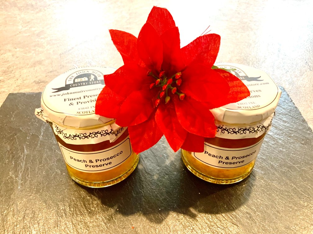 Peach and Prosecco Preserve