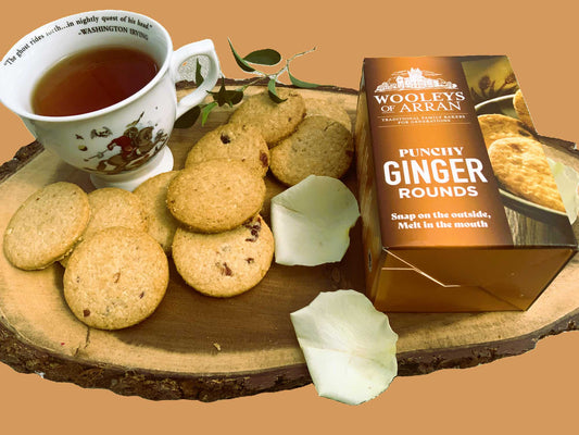 Isle of Arran Wooley’s Punchy GINGER Rounds Biscuits