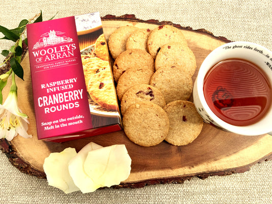 Wooley’s of Arran - Raspberry Infused Cranberry Rounds