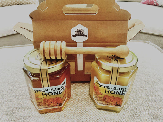 A Delightful Twin Pack of Scottish Honey