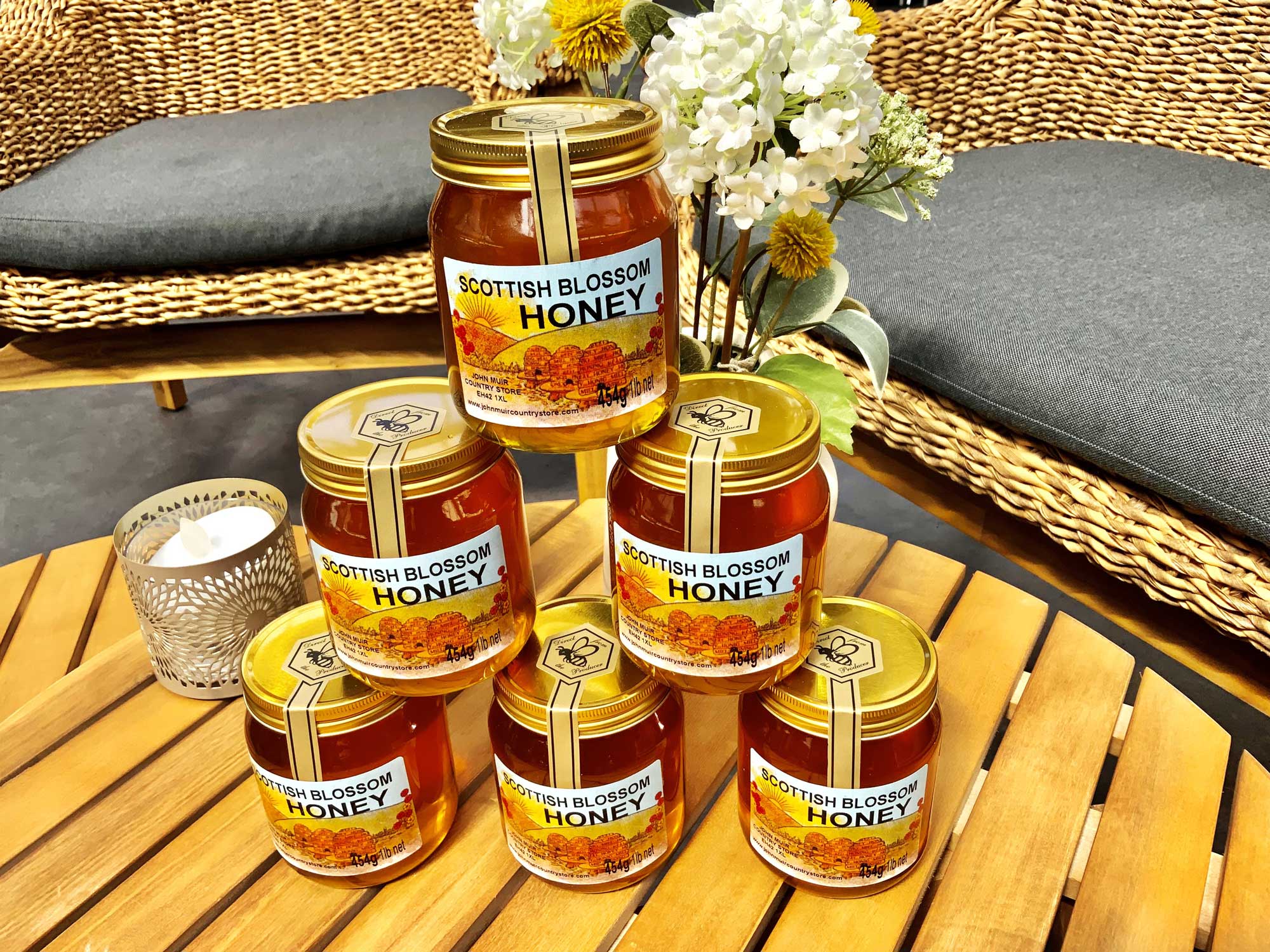 Scottish Blossom Clear Runny Honey