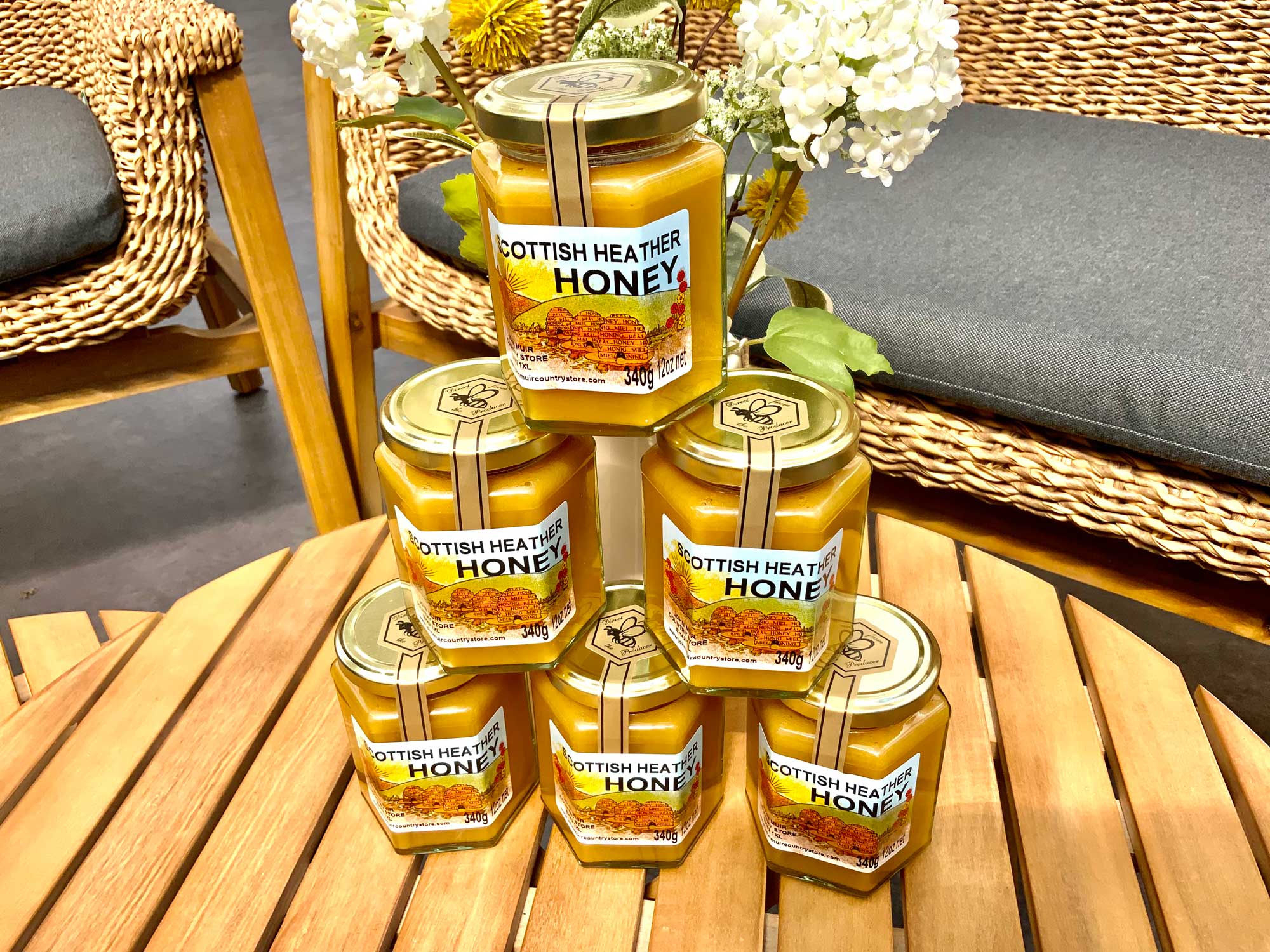 Scottish Heather Soft Set Honey